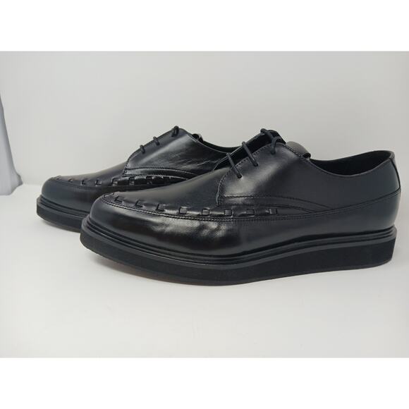 ALLSAINTS Derby Oxford Platform Lace Men\'s Size 46 EU /US 13 Leather Shoes New main image 14